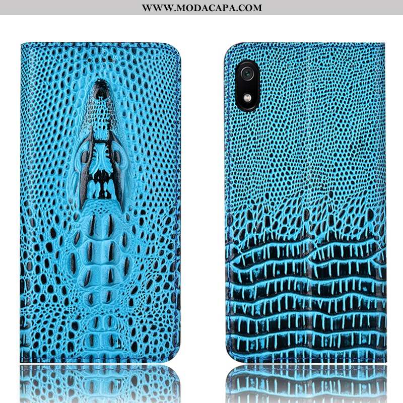 Capas Xiaomi Redmi 7a Protetoras Antiqueda Crocs Azul Telemóvel Cases Baratos