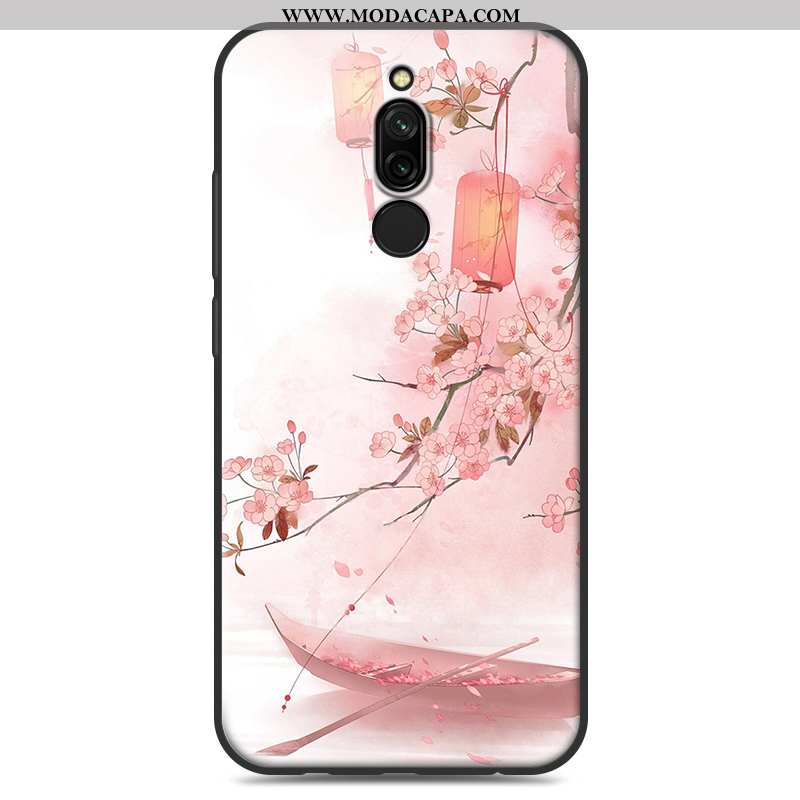 Capas Xiaomi Redmi 8 Soft Antiqueda Criativas Midi Silicone Pequena Telemóvel Baratas