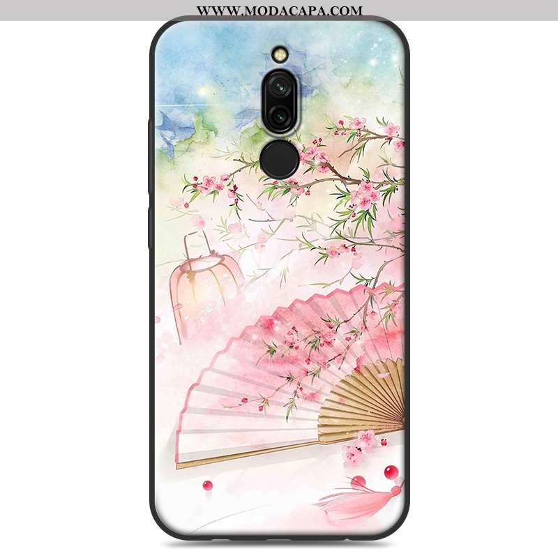 Capas Xiaomi Redmi 8 Soft Antiqueda Criativas Midi Silicone Pequena Telemóvel Baratas