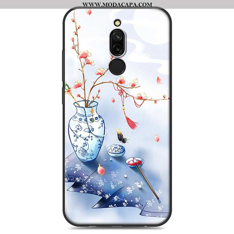 Capas Xiaomi Redmi 8 Soft Antiqueda Criativas Midi Silicone Pequena Telemóvel Baratas