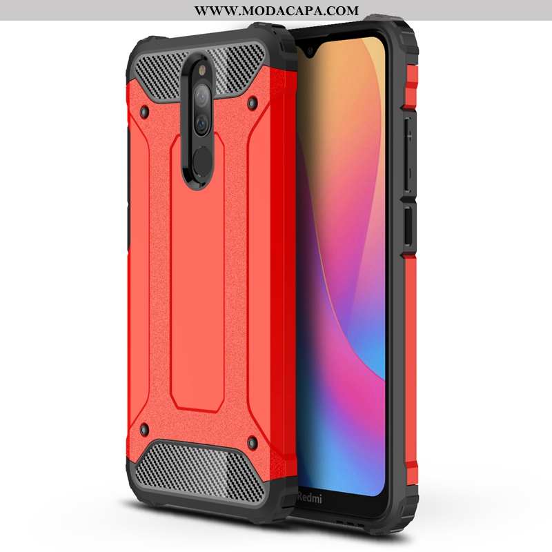 Capas Xiaomi Redmi 8 Fosco Completa Pequena Vermelho Telemóvel Antiqueda Protetoras Comprar