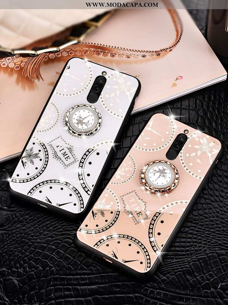 Capa Xiaomi Redmi 8 Soft Malha Silicone Cases Capas Completa Protetoras Venda