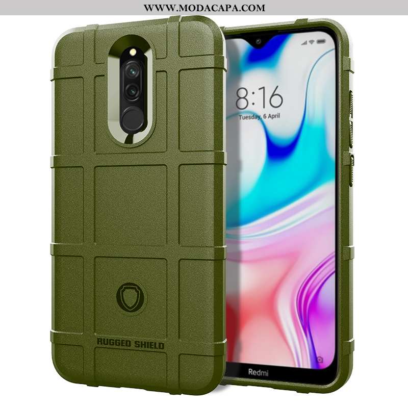 Capa Xiaomi Redmi 8 Silicone Personalizado Fosco Criativas Soft Completa Tendencia Barato