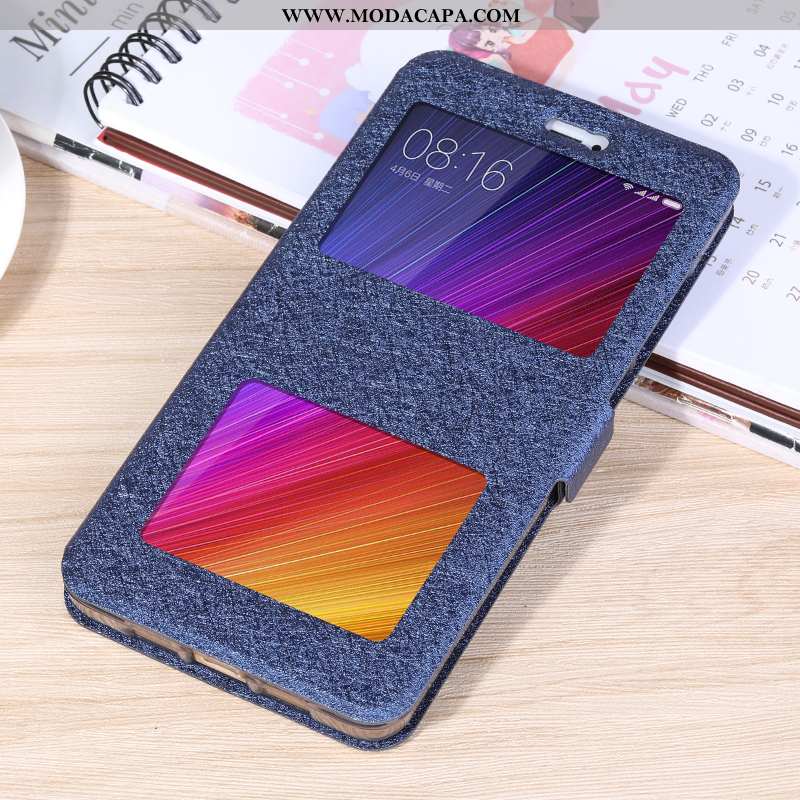 Capa Xiaomi Redmi 8a Protetoras Cover Antiqueda Couro Azul Escuro Capas Vermelho Online