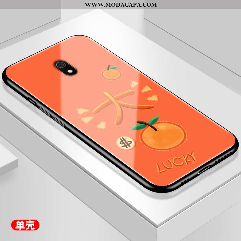 Capas Xiaomi Redmi 8a Soft Vermelho Tendencia Minimalista Vidro Telemóvel Preto Online