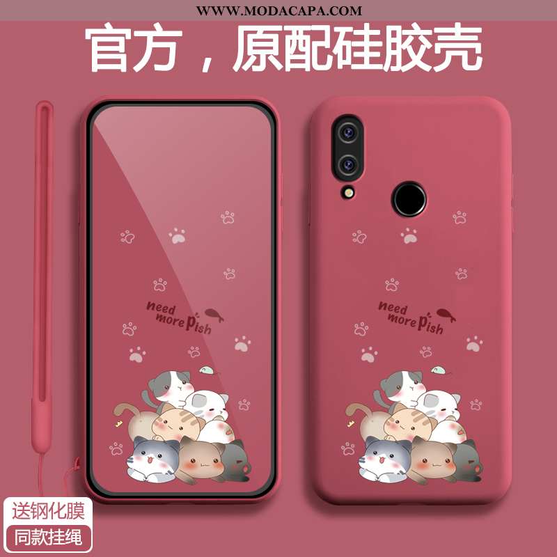 Capa Xiaomi Redmi Note 7 Tendencia Slim Soft Bonitos Telinha Anime Super Comprar