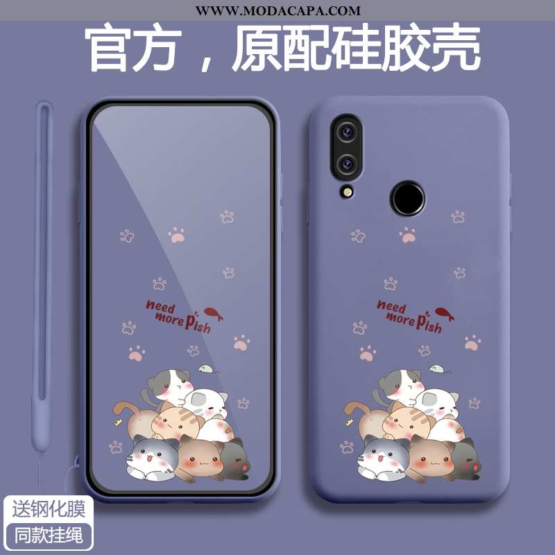 Capa Xiaomi Redmi Note 7 Tendencia Slim Soft Bonitos Telinha Anime Super Comprar