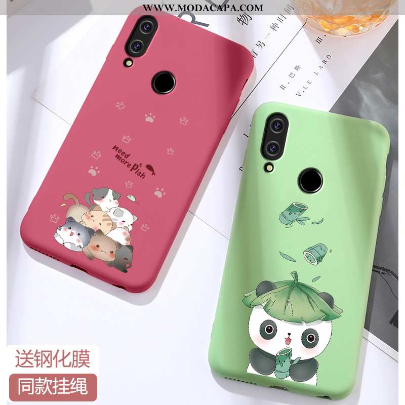 Capa Xiaomi Redmi Note 7 Tendencia Slim Soft Bonitos Telinha Anime Super Comprar