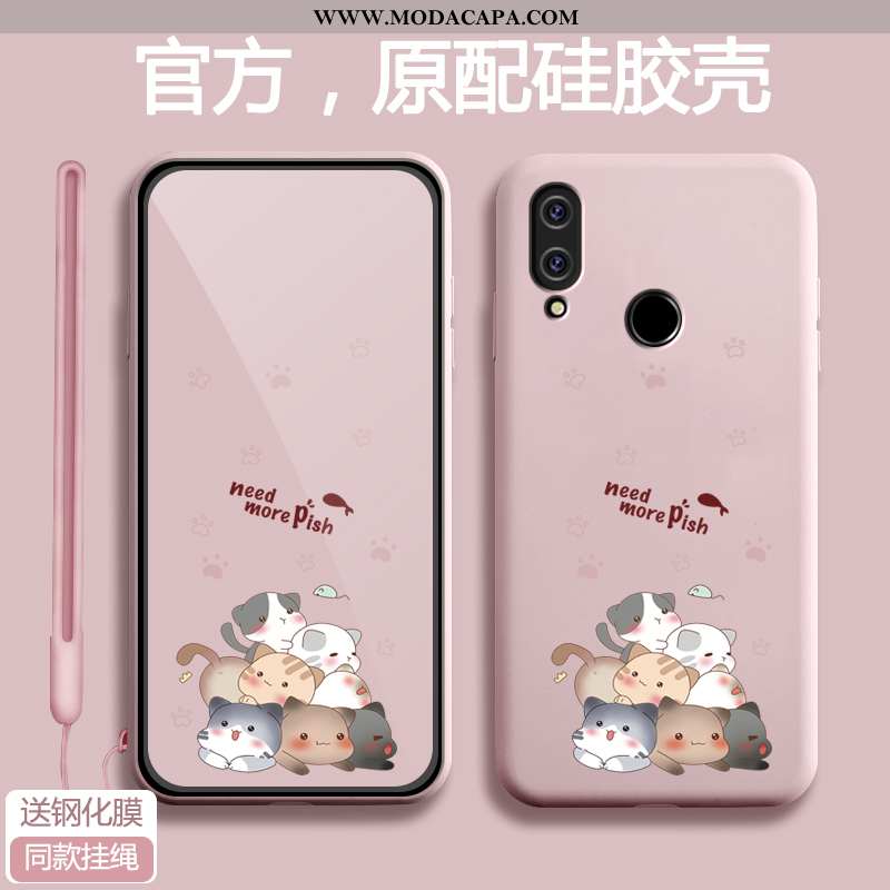 Capa Xiaomi Redmi Note 7 Tendencia Slim Soft Bonitos Telinha Anime Super Comprar