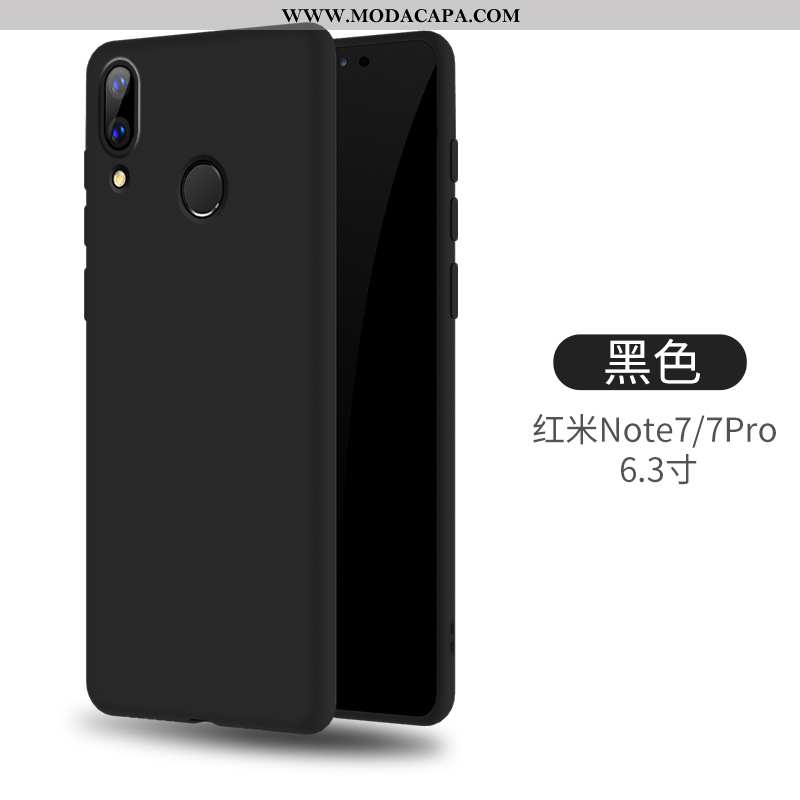 Capa Xiaomi Redmi Note 7 Super Completa Soft Telinha Tendencia Telemóvel Capas Baratos