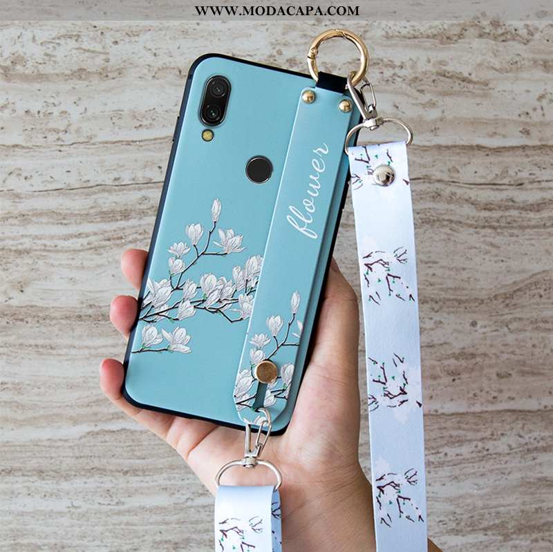 Capas Xiaomi Redmi Note 7 Silicone Telemóvel Vermelho Branco Protetoras Vintage Cordao Online