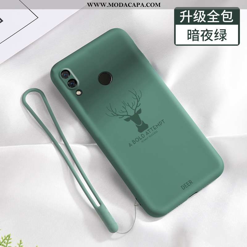 Capas Xiaomi Redmi Note 7 Personalizado Telemóvel Cases Protetoras Antiqueda Verde Completa Venda