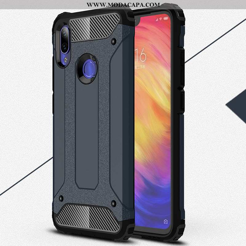 Capas Xiaomi Redmi Note 7 Soft Preto Antiqueda Telemóvel Protetoras Silicone Barato