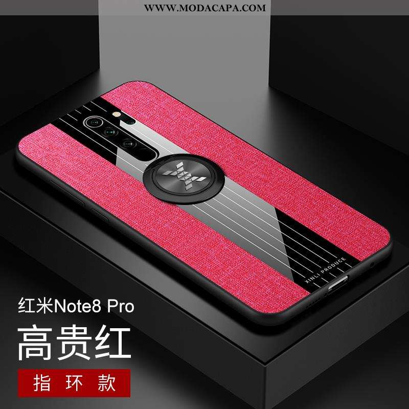 Capas Xiaomi Redmi Note 8 Pro Soft Suporte Polegadas Vermelho Telemóvel Cases Baratas