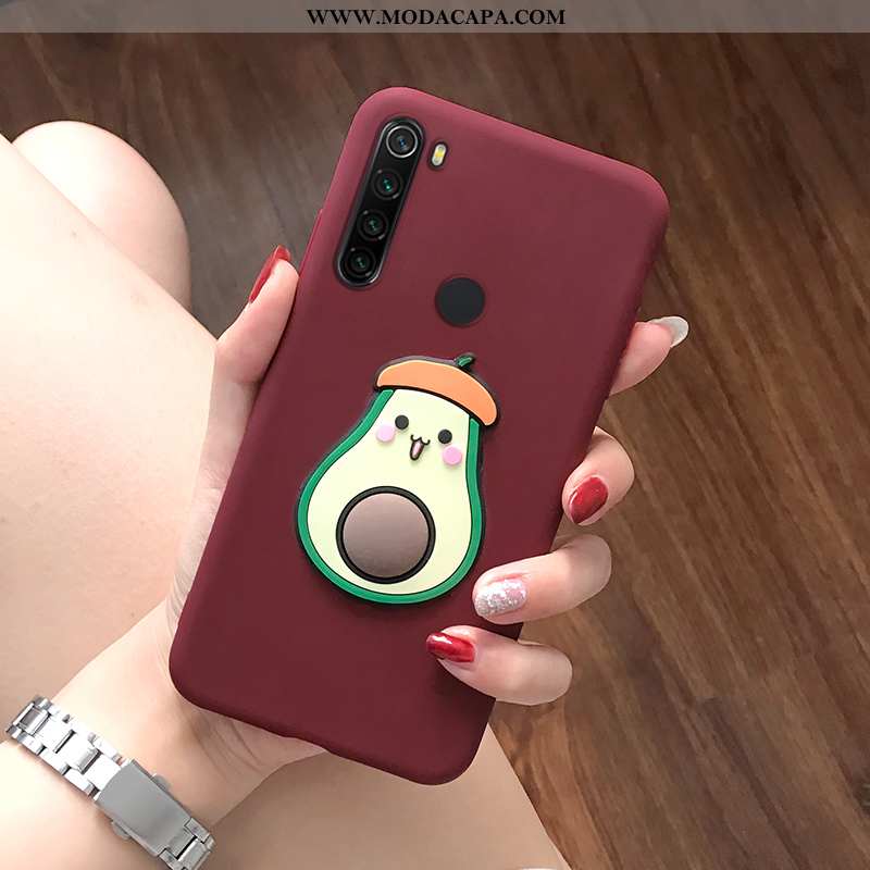 Capas Xiaomi Redmi Note 8t Silicone Preto Personalizada Vaca Telemóvel Criativas Cases Baratas