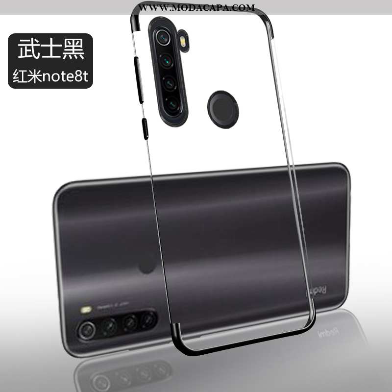 Capa Xiaomi Redmi Note 8t Silicone Protetoras Capas Slim Completa Transparente Telinha Baratos