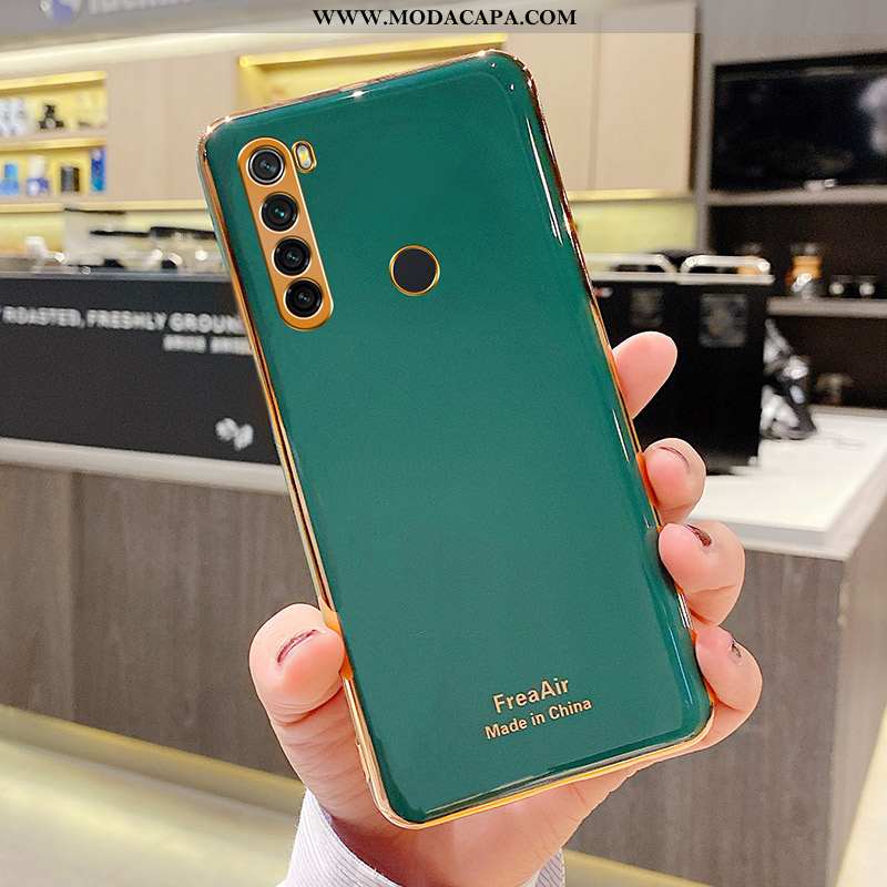 Capas Xiaomi Redmi Note 8t Personalizado Tendencia Malha Vermelho Soft Criativas Pequena Comprar