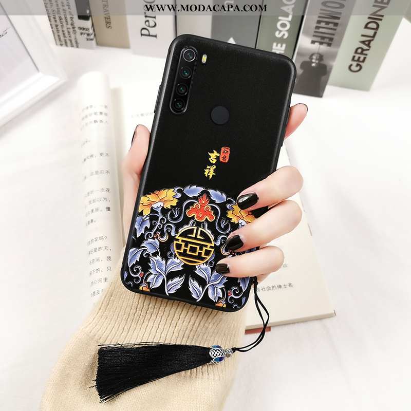 Capas Xiaomi Redmi Note 8t Vintage Telemóvel Criativas Completa Estampado Midi Online