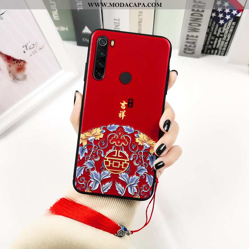 Capas Xiaomi Redmi Note 8t Vintage Telemóvel Criativas Completa Estampado Midi Online