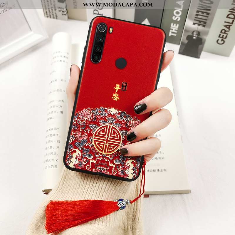 Capas Xiaomi Redmi Note 8t Vintage Telemóvel Criativas Completa Estampado Midi Online