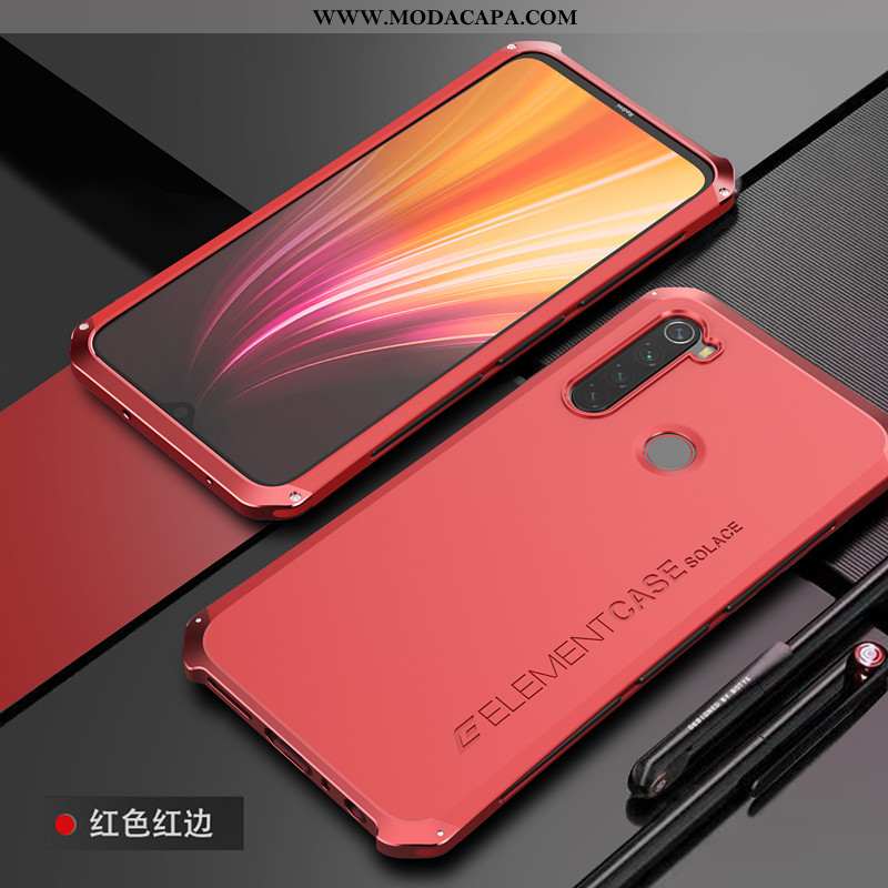 Capa Xiaomi Redmi Note 8t Silicone Antiqueda Completa Telemóvel Tendencia Protetoras Simples Promoçã