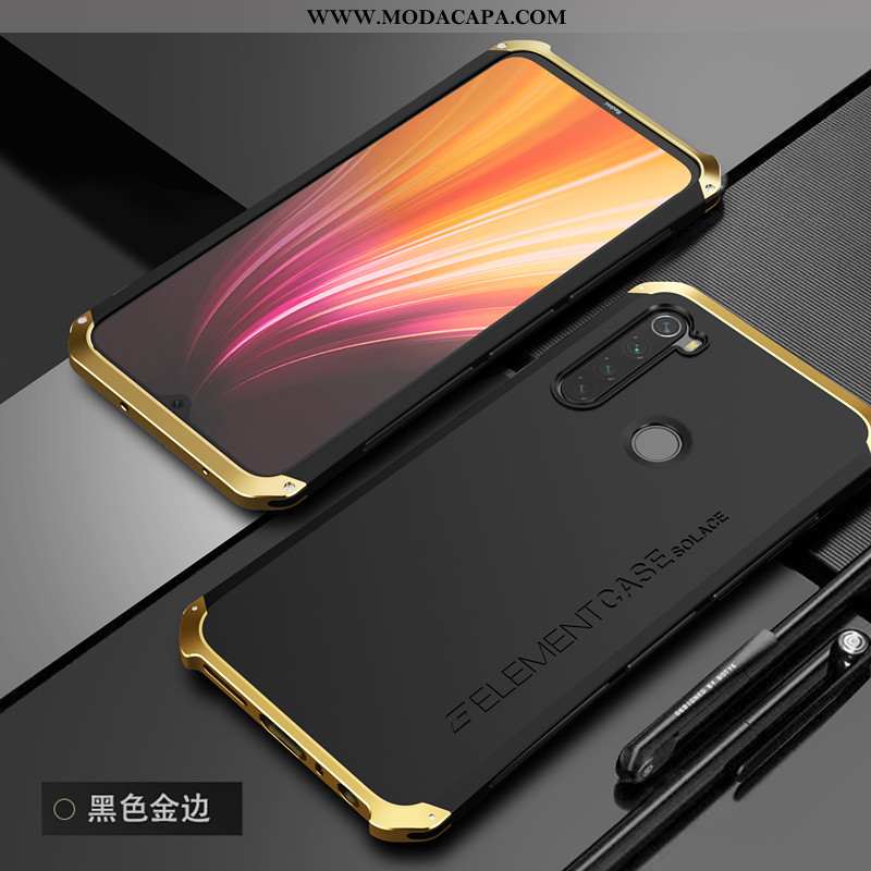 Capa Xiaomi Redmi Note 8t Silicone Antiqueda Completa Telemóvel Tendencia Protetoras Simples Promoçã