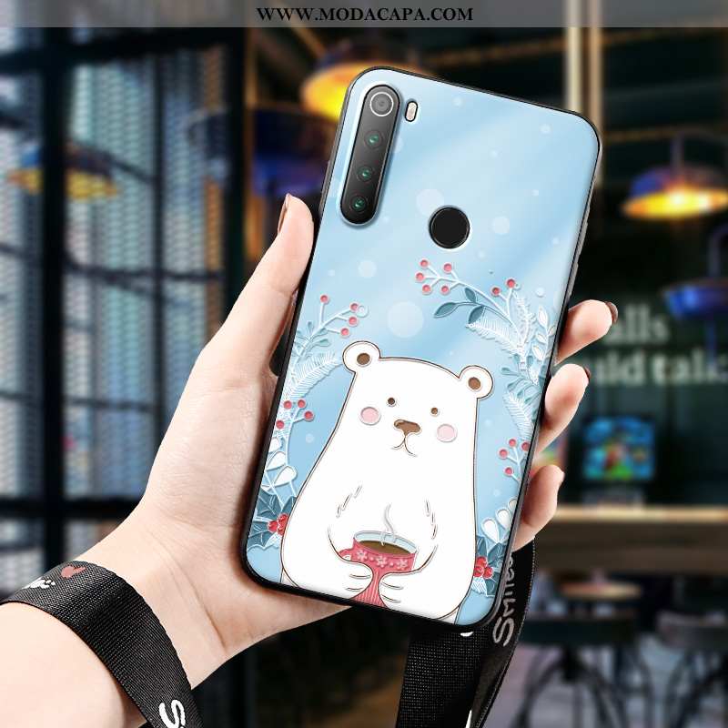 Capas Xiaomi Redmi Note 8t Bonitos Fosco Telinha Cases Soft Telemóvel Protetoras Baratos