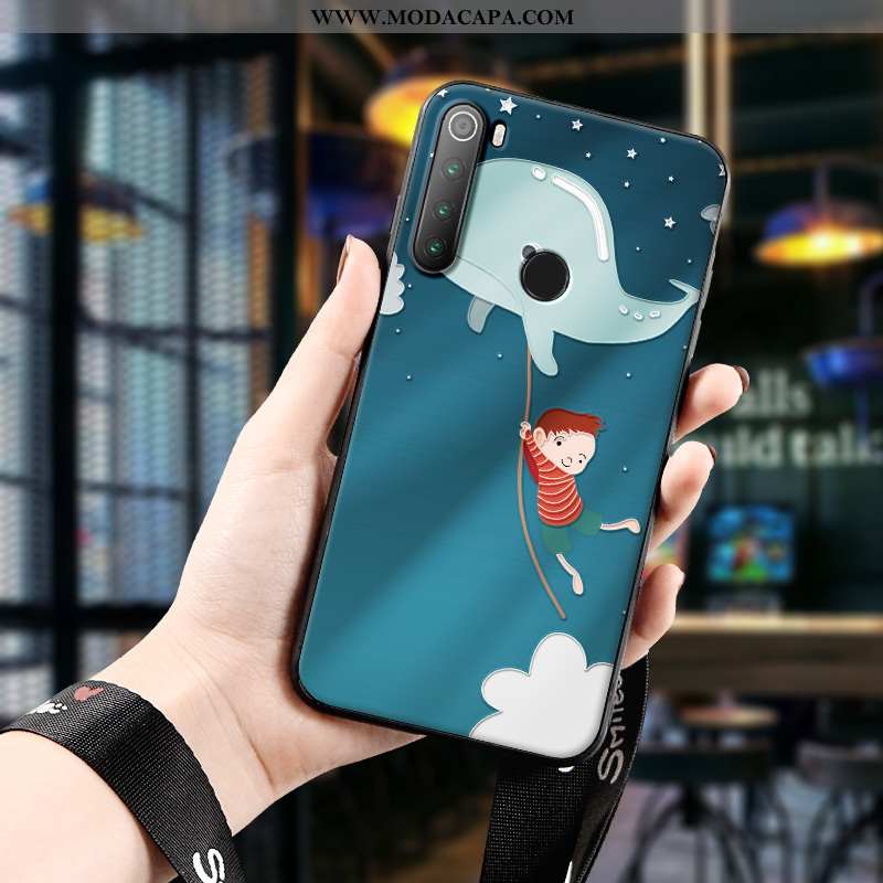 Capas Xiaomi Redmi Note 8t Bonitos Fosco Telinha Cases Soft Telemóvel Protetoras Baratos