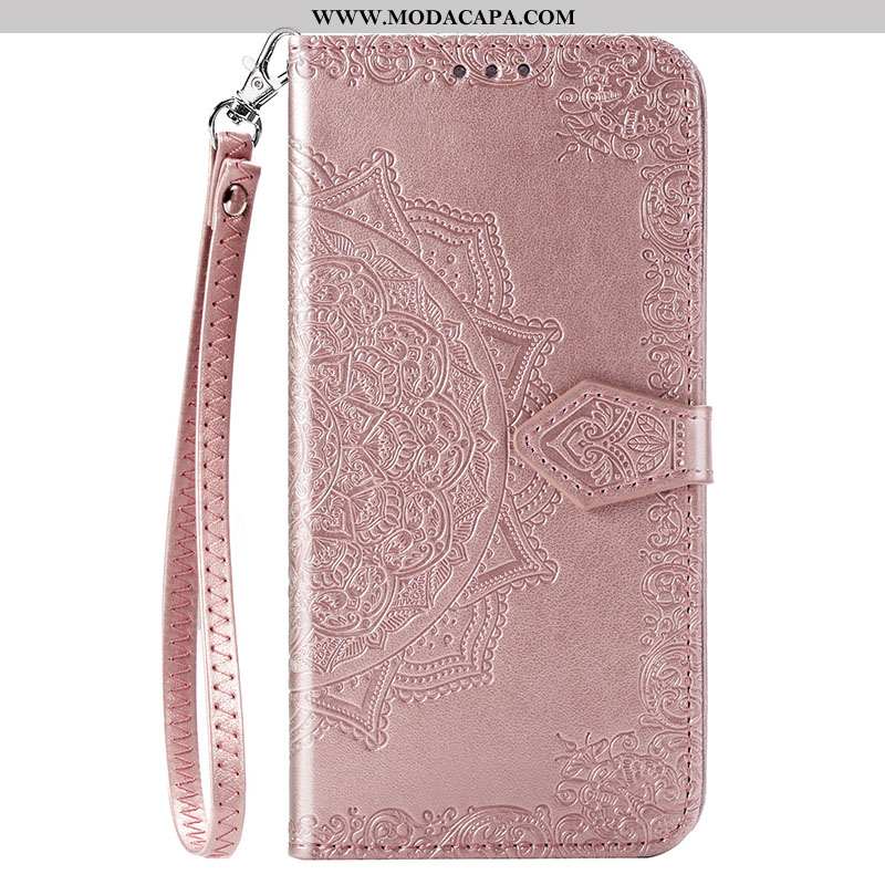 Capa Xiaomi Redmi Note 8t Soft Telemóvel Pequena Couro Azul Capas Antiqueda Barato