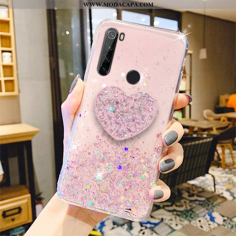 Capas Xiaomi Redmi Note 8t Protetoras Malha Fada Completa Transparente Telemóvel Rosa Comprar