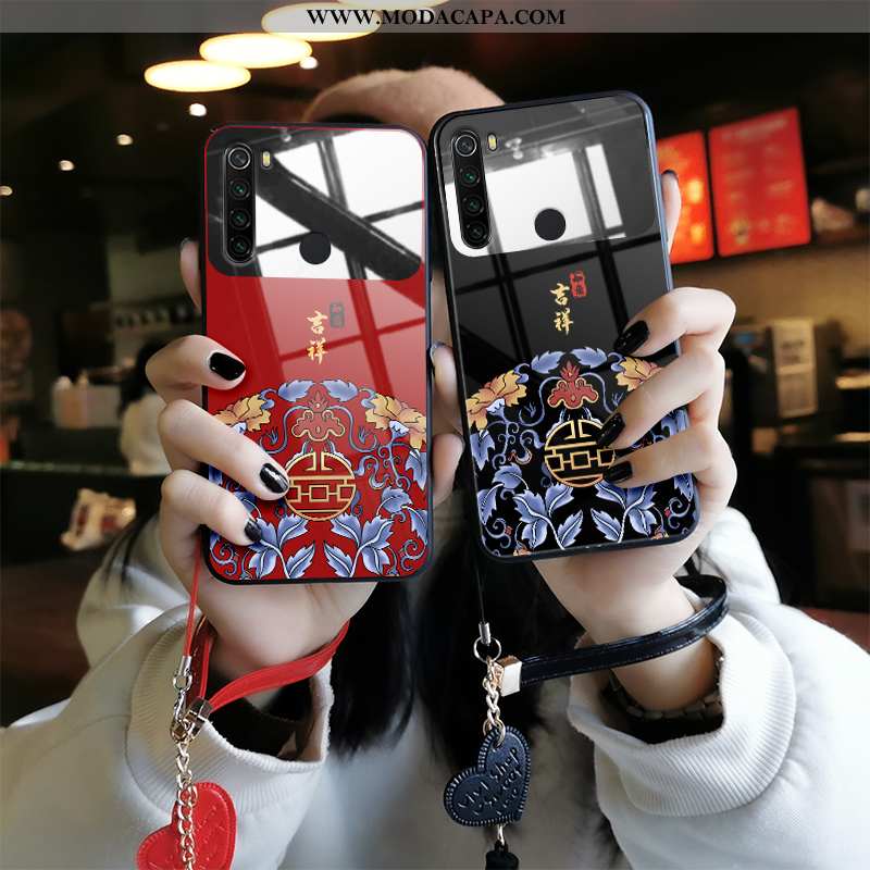 Capa Xiaomi Redmi Note 8t Estampado Palace Midi Cases Antiqueda Completa Retro Venda