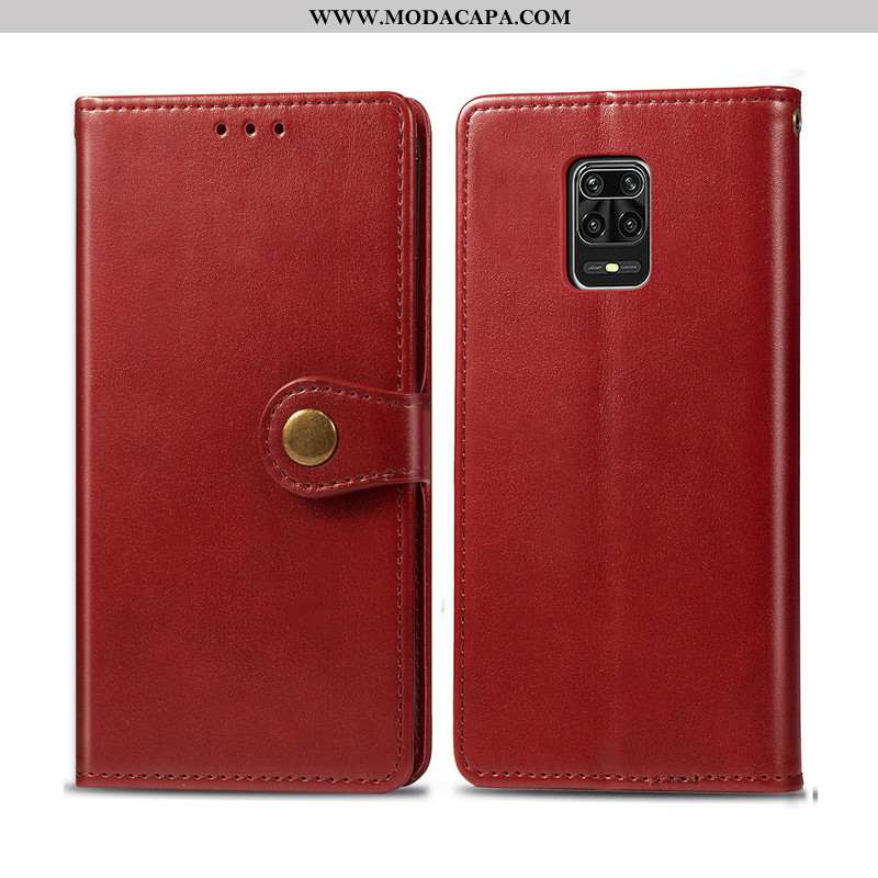 Capas Xiaomi Redmi Note 9 Pro Cordao Lisas Cover Couro Cases Minimalista Venda