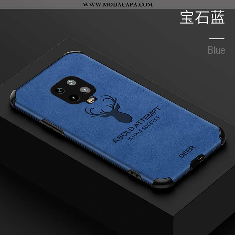 Capas Xiaomi Redmi Note 9 Pro Couro Completa Minimalista Azul Vermelho Casaco Telemóvel Comprar