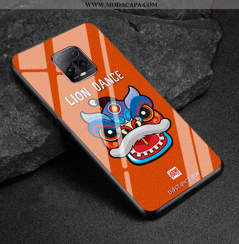 Capa Xiaomi Redmi Note 9 Pro Vidro Customizadas Telemóvel Criativas Completa Protetoras Silicone Bar