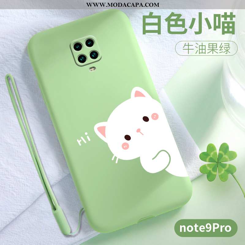 Capas Xiaomi Redmi Note 9 Pro Desenho Animado Criativas Soft Completa Cases Tendencia Protetoras Com