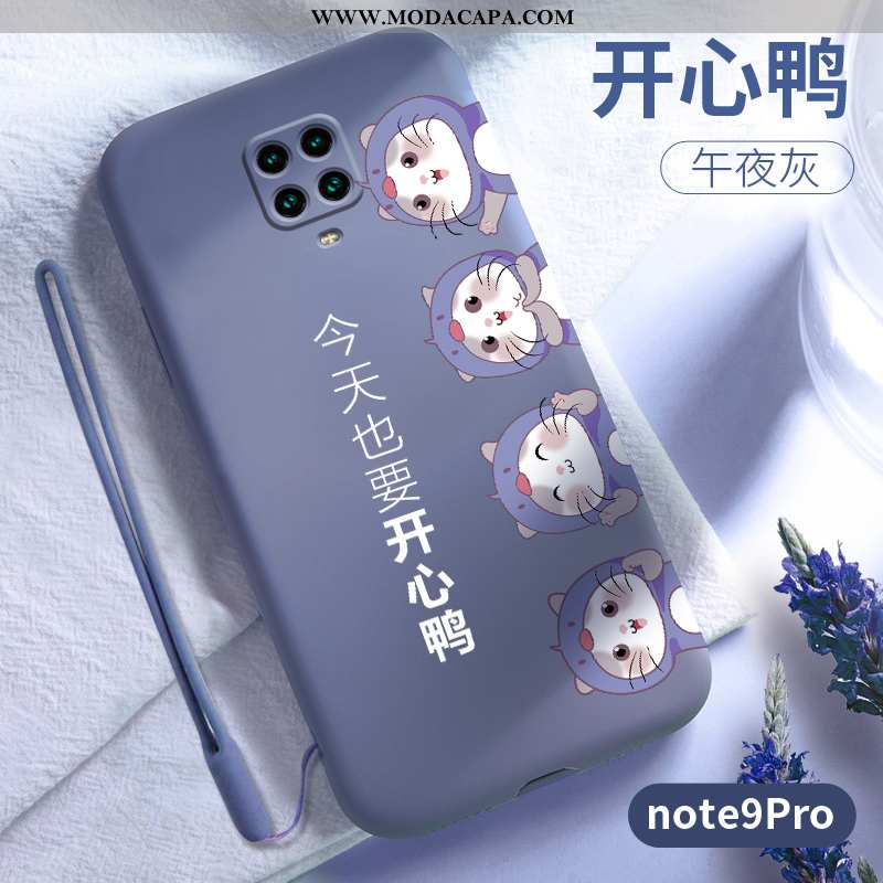 Capas Xiaomi Redmi Note 9 Pro Desenho Animado Criativas Soft Completa Cases Tendencia Protetoras Com