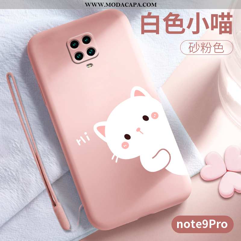 Capas Xiaomi Redmi Note 9 Pro Desenho Animado Criativas Soft Completa Cases Tendencia Protetoras Com