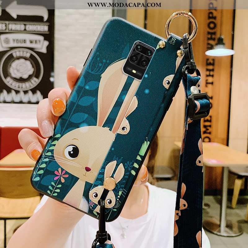 Capa Xiaomi Redmi Note 9 Pro Silicone Capas Desenho Animado Wrisband Personalizado Pequena Fofas Bar