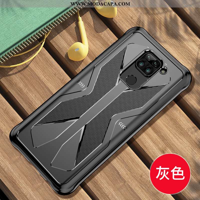 Capas Xiaomi Redmi Note 9 Silicone Calor Transparente Pequena Personalizado Telemóvel Online