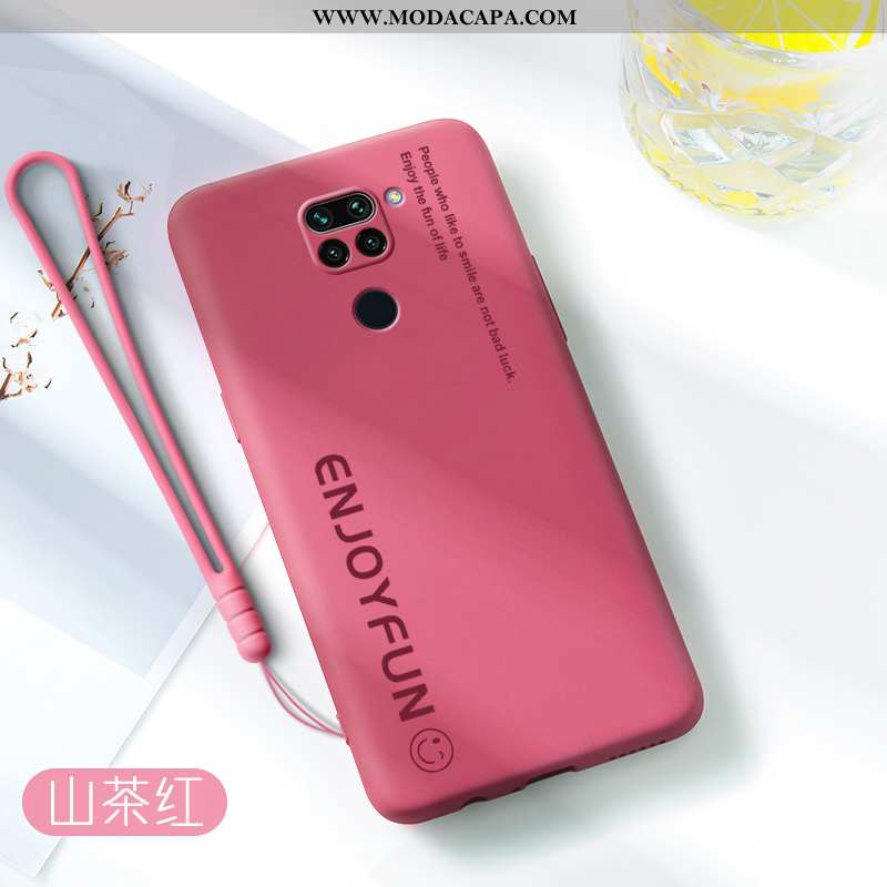 Capa Xiaomi Redmi Note 9 Protetoras Capas Silicone Estilosas Antiqueda Pequena Cases Baratas