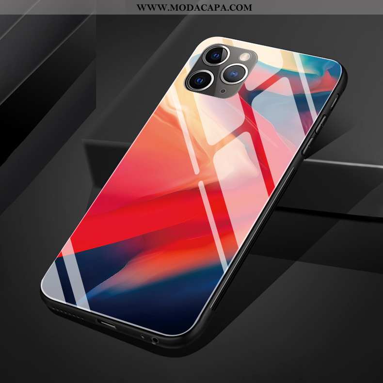 Capas iPhone 11 Pro Max Silicone Protetoras Vidro Telemóvel Colorida Claro Online