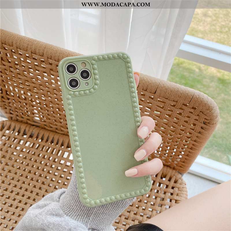 Capas iPhone 11 Pro Max Protetoras Cases Telemóvel Verde Personalizada Lisas Online