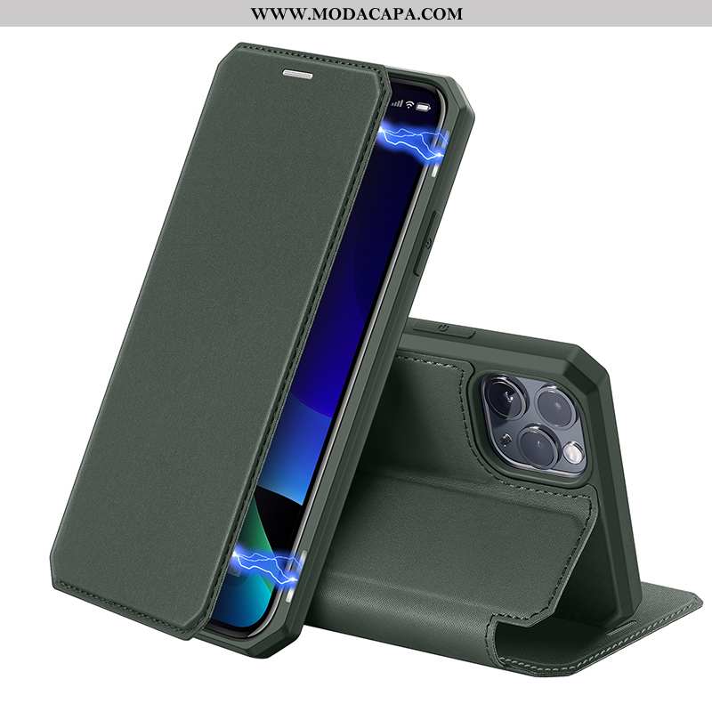 Capa iPhone 11 Pro Max Protetoras De Grau Suporte Couro Nova Telemóvel Minimalista Venda
