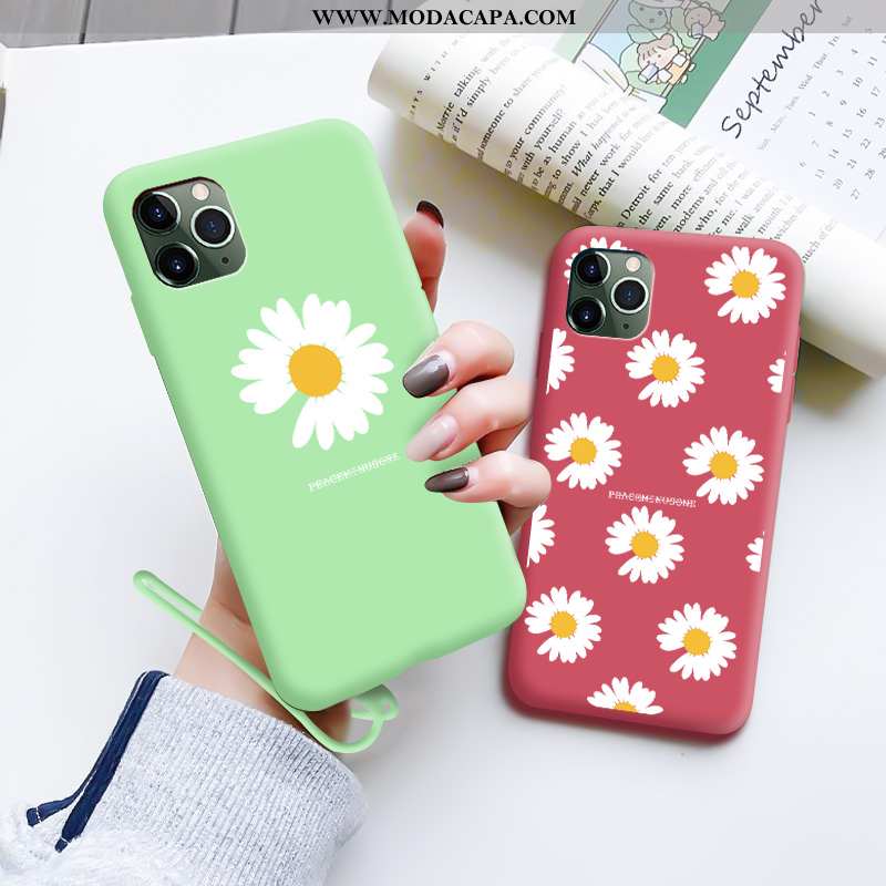 Capa iPhone 11 Pro Criativas Personalizada Cases Flatform Silicone Minimalista Soft Venda