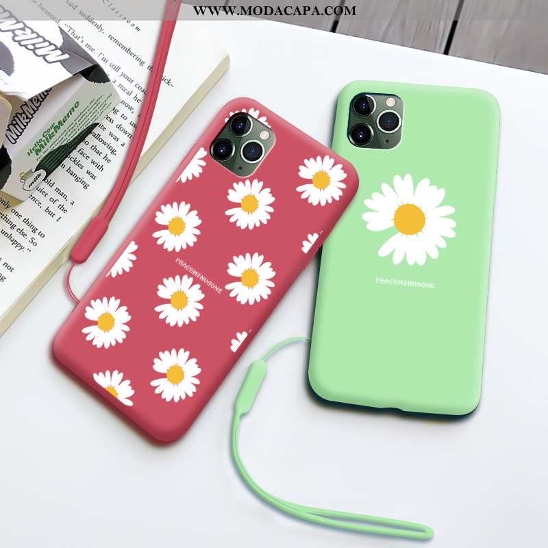 Capa iPhone 11 Pro Criativas Personalizada Cases Flatform Silicone Minimalista Soft Venda