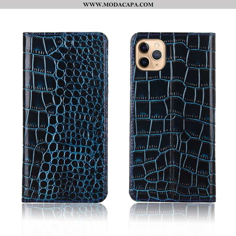 Capas iPhone 11 Pro Protetoras Couro Legitimo Antiqueda Crocs Cases Telemóvel Barato