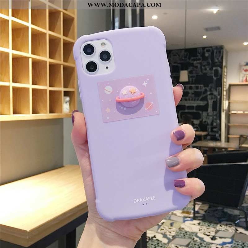 Capa iPhone 11 Pro Soft Fosco Lisas Capas Completa Bola Rosa Online