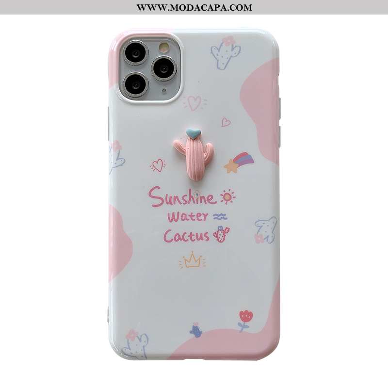 Capas iPhone 11 Pro Soft Cactus Personalizada Cases Telemóvel Antiqueda Completa Baratas