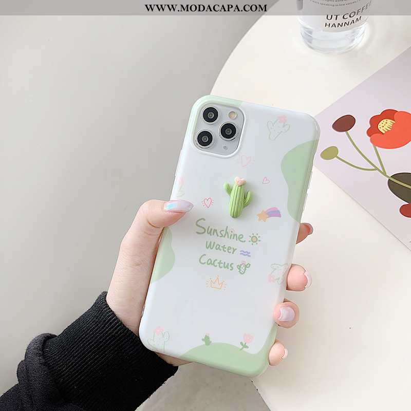 Capas iPhone 11 Pro Soft Cactus Personalizada Cases Telemóvel Antiqueda Completa Baratas