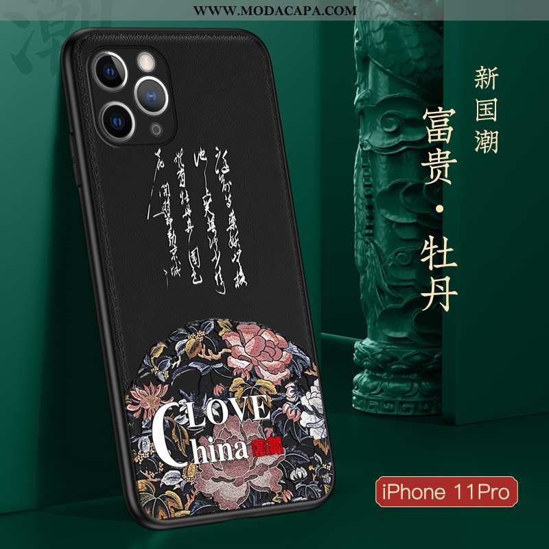 Capa iPhone 11 Pro Protetoras Capas Soft Telemóvel Cases Tendencia Super Baratos